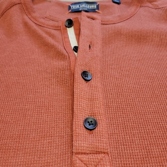 True Measure of a Man Long Sleeve Henley - Picture 4 of 10